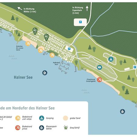 Haus Im Schilf 1 - Ferienwohnungen Am Hainer See Bei Leipzig Neukieritzsch Εξωτερικό φωτογραφία