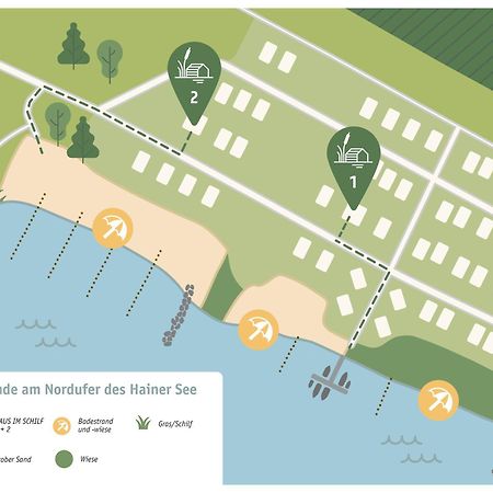 Haus Im Schilf 1 - Ferienwohnungen Am Hainer See Bei Leipzig Neukieritzsch Εξωτερικό φωτογραφία