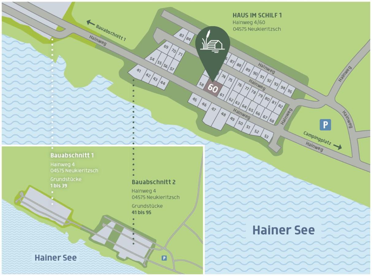 Haus Im Schilf 1 - Ferienwohnungen Am Hainer See Bei Leipzig Neukieritzsch Εξωτερικό φωτογραφία