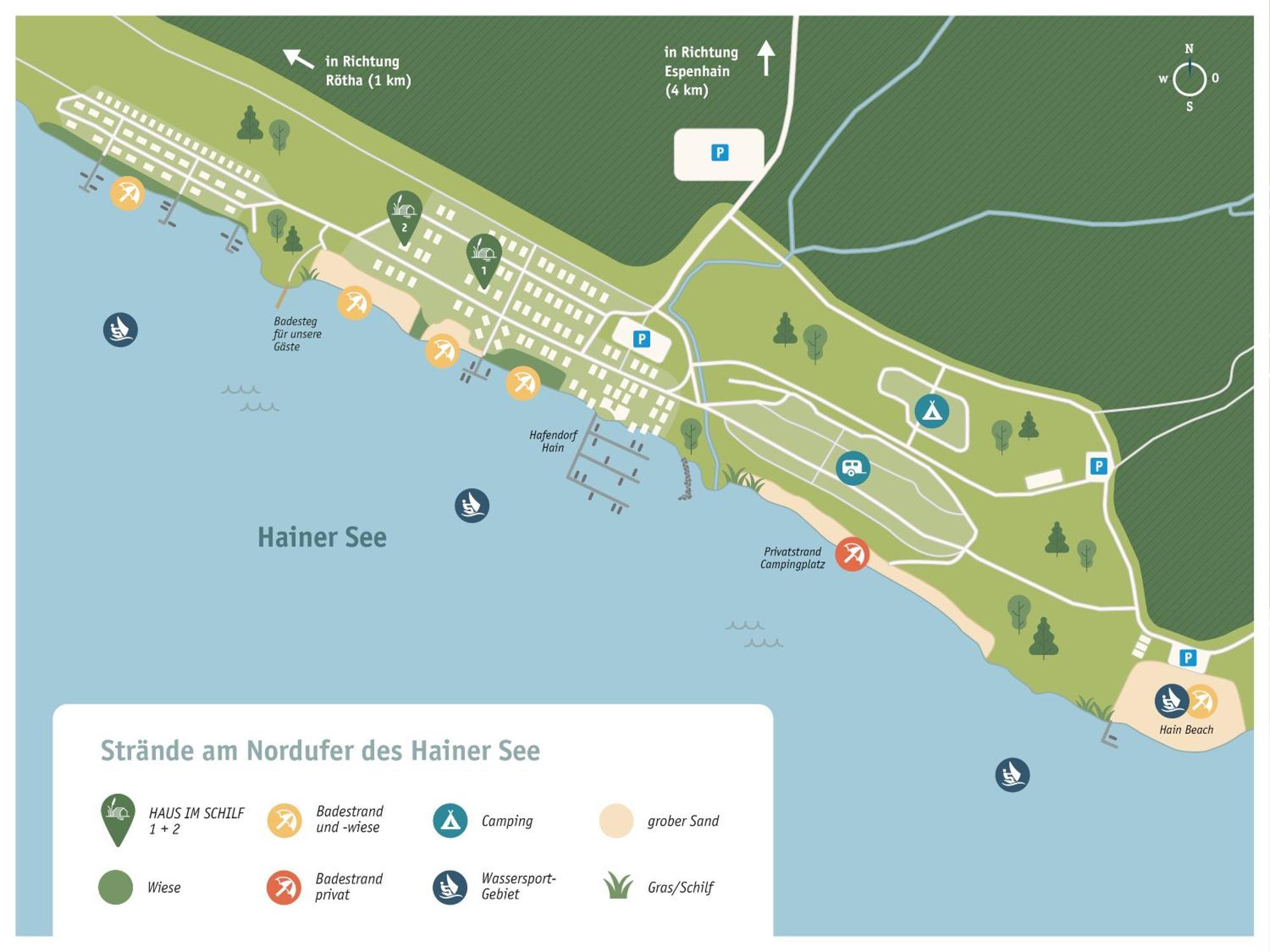 Haus Im Schilf 1 - Ferienwohnungen Am Hainer See Bei Leipzig Neukieritzsch Εξωτερικό φωτογραφία